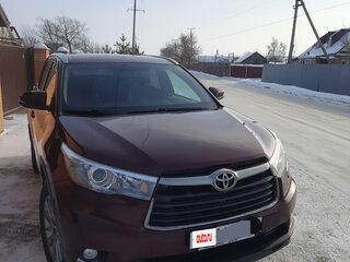 2014 Toyota Highlander III (XU50), красный, 2780000 рублей, вид 2