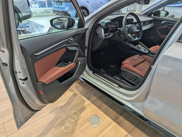 2025 Audi A3 Sportback 35 TFSI IV (8Y) Рестайлинг, серый, 4190000 рублей - вид 13