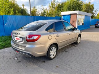 2021 Lada (ВАЗ) Granta I Рестайлинг, серый, 610000 рублей, вид 4
