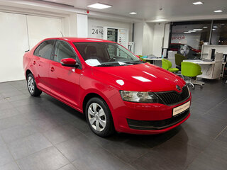2018 Skoda Rapid I Рестайлинг, красный, 968000 рублей, вид 3