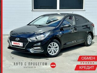 2019 Hyundai Solaris II, чёрный, 1150000 рублей, вид 1