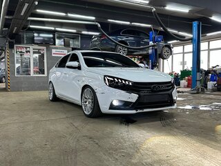 2018 Lada (ВАЗ) Vesta I, белый, 850000 рублей, вид 3