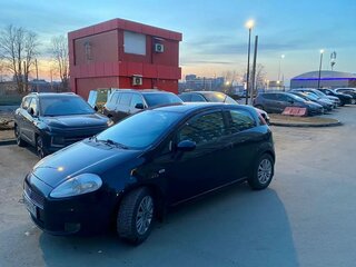 2007 Fiat Punto III Grande Punto, чёрный, 460000 рублей, вид 3