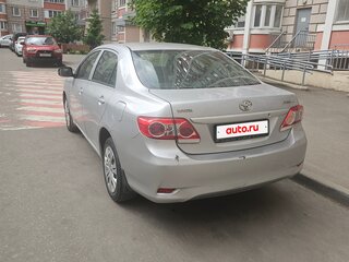2010 Toyota Corolla X (E140, E150) Рестайлинг, серый, 1200000 рублей, вид 5