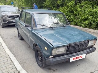 2008 Lada (ВАЗ) 2107, зелёный, 65000 рублей, вид 1