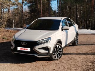2023 Lada (ВАЗ) Vesta Cross I Рестайлинг (NG), белый, 1375000 рублей, вид 4