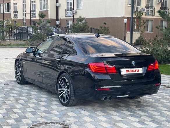2014 BMW 5 серии 520i VI (F10/F11/F07) Рестайлинг, чёрный, 1800000 рублей - вид 11