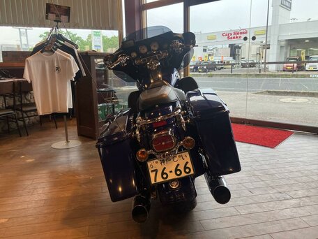 2007 Harley-Davidson Street Glide, синий, 899000 рублей, вид 4