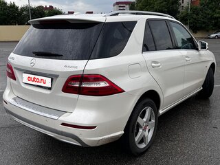 2012 Mercedes-Benz M-Класс 350 III (W166), белый, 2150000 рублей, вид 4
