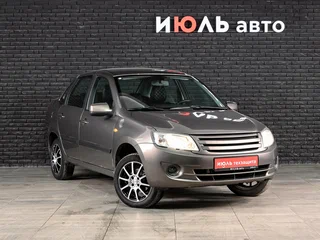 2015 Lada (ВАЗ) Granta I, коричневый, 470000 рублей, вид 3