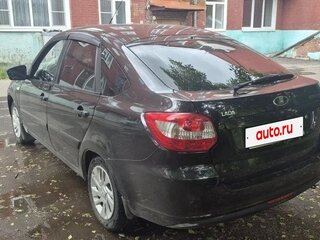 2017 Lada (ВАЗ) Granta I, чёрный, 600000 рублей, вид 3