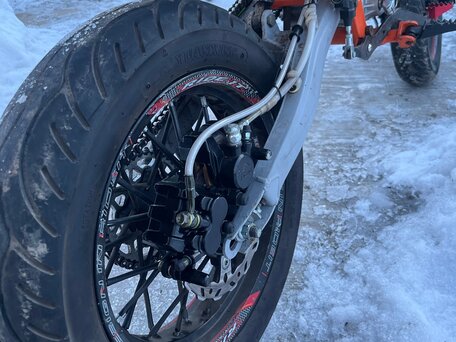 2019 BSE MX 125, оранжевый, 85000 рублей, вид 2