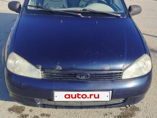 2007 Lada (ВАЗ) Kalina I, чёрный, 160000 рублей, вид 1