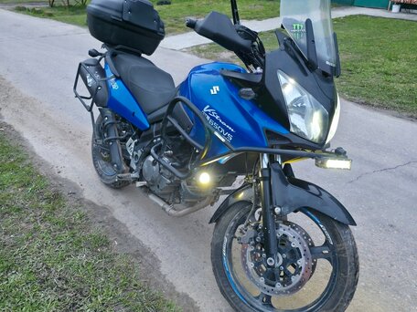 2005 Suzuki V-Strom DL 650, синий, 320000 рублей, вид 5