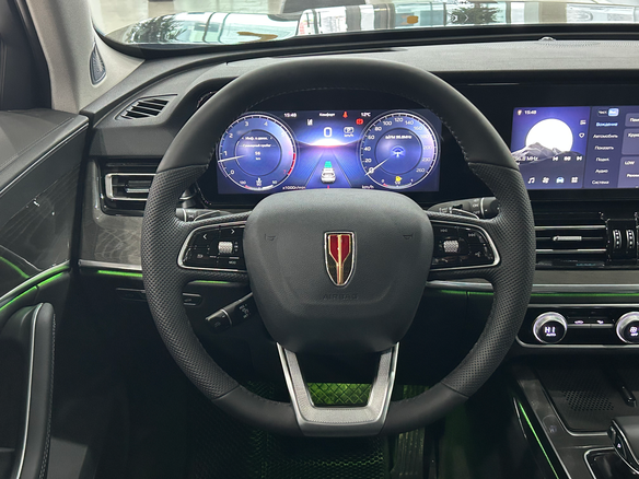 2024 Hongqi HS5 I Рестайлинг, чёрный - вид 14