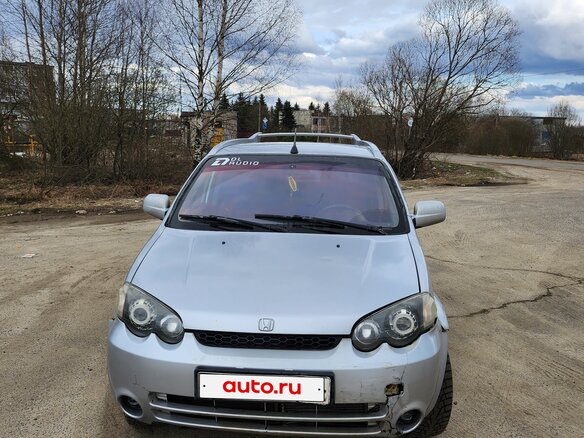 2002 Honda HR-V I Рестайлинг, серебристый