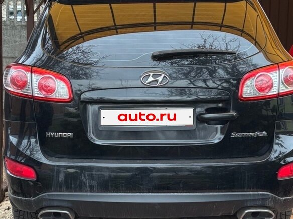 2010 Hyundai Santa Fe II Рестайлинг, чёрный, 1600000 рублей - вид 1