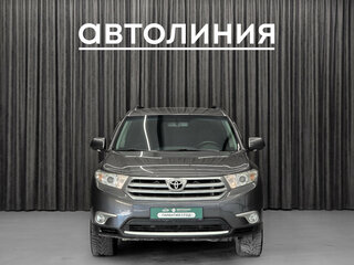2013 Toyota Highlander II (XU40) Рестайлинг, серый, 1749000 рублей, вид 2