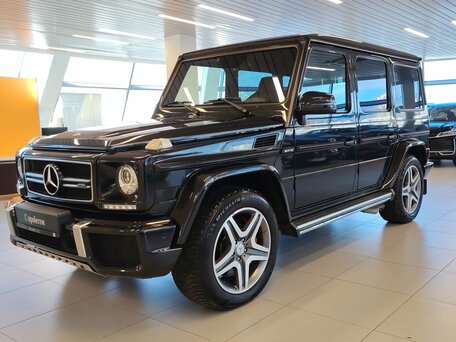 2016 Mercedes-Benz G-Класс AMG 63 AMG I (W463) Рестайлинг 3, чёрный, 5350000 рублей, вид 1