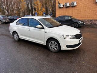 2019 Skoda Rapid I Рестайлинг, белый, 1050000 рублей, вид 3