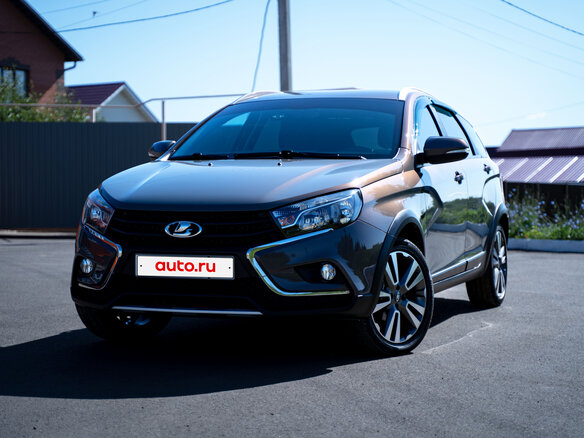 2021 Lada (ВАЗ) Vesta SW Cross I, серый, 1390000 рублей - вид 1