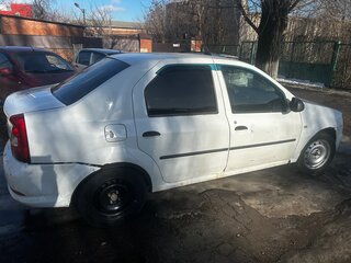 2012 Renault Logan I Рестайлинг, белый, 230000 рублей, вид 4