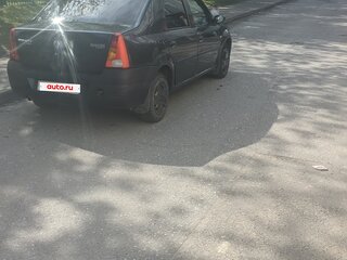 2007 Renault Logan I, серый, 130000 рублей, вид 2