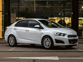 2012 Chevrolet Aveo II, серебристый, 695000 рублей, вид 3