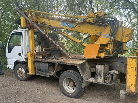 1996 Isuzu Автобуровая, белый, 3500000 рублей - вид 6