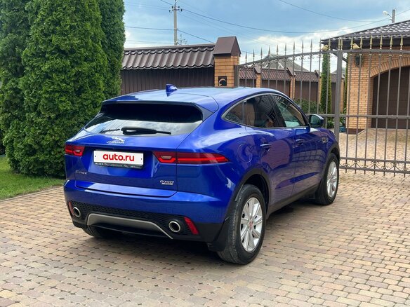 2019 Jaguar E-Pace I, синий - вид 11