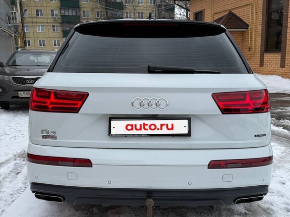 2018 Audi Q7 II (4M), белый, 4300000 рублей - вид 4