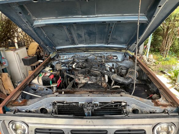 1992 Nissan Patrol IV (Y60), синий, 380000 рублей - вид 12