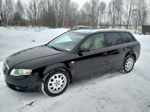 2008 Audi A4 8V III (B7), чёрный, 680000 рублей - вид 5