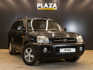 2008 Hyundai Santa Fe Classic Classic, чёрный, 580000 рублей, вид 2