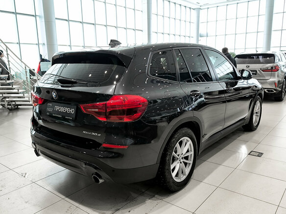 2018 BMW X3 30d xDrive III (G01), серый - вид 4
