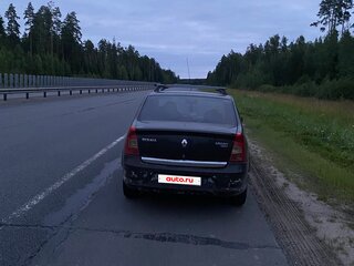 2011 Renault Logan I Рестайлинг, чёрный, 180000 рублей, вид 4