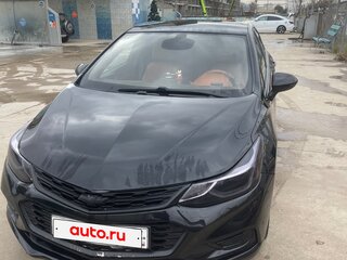 2017 Chevrolet Cruze II, чёрный, 1150000 рублей, вид 3