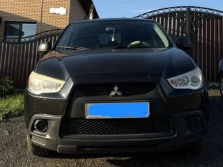 2011 Mitsubishi ASX I, чёрный, 820000 рублей, вид 1