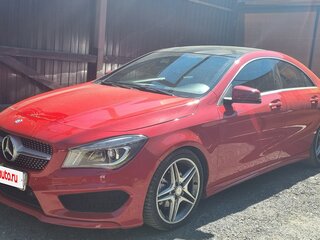 2014 Mercedes-Benz CLA 200 I (C117, X117), красный, 1700000 рублей, вид 1