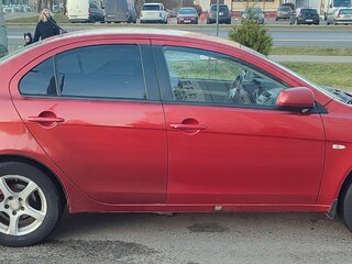 2007 Mitsubishi Lancer X, красный, 560000 рублей, вид 3