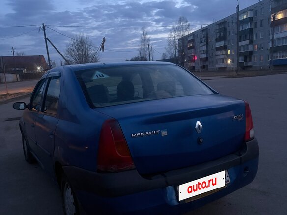 2007 Renault Logan I, синий, 299999 рублей - вид 3