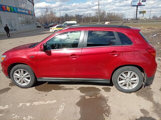 2014 Mitsubishi ASX I Рестайлинг, красный, 1300000 рублей, вид 4