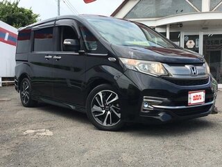 2016 Honda Stepwgn Spada V, чёрный, 1480000 рублей, вид 4