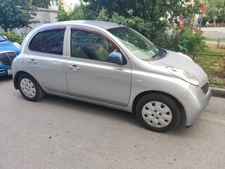 2003 Nissan March III (K12), серебристый, 305000 рублей, вид 2