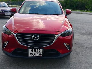 2021 Mazda CX-3 I Рестайлинг, красный, 1765000 рублей, вид 3