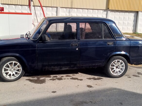 2011 Lada (ВАЗ) 2107, синий, 105000 рублей - вид 3
