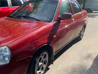 2008 Lada (ВАЗ) Priora I, красный, 290000 рублей, вид 1