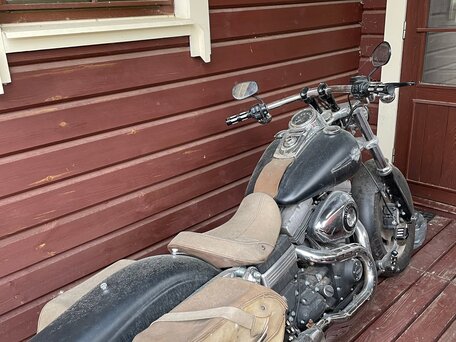 2013 Harley-Davidson Fat Bob, чёрный, 1200000 рублей, вид 3