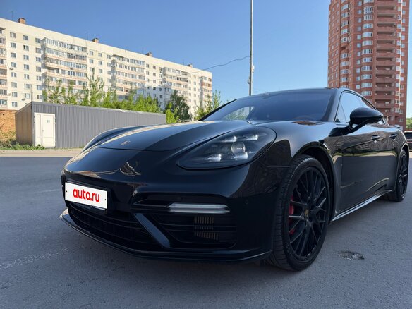 2017 Porsche Panamera Turbo II, чёрный, 6600000 рублей - вид 13