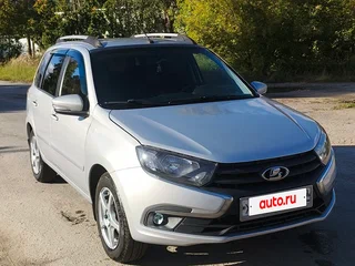 2019 Lada (ВАЗ) Granta I Рестайлинг, серебристый, 710000 рублей, вид 1